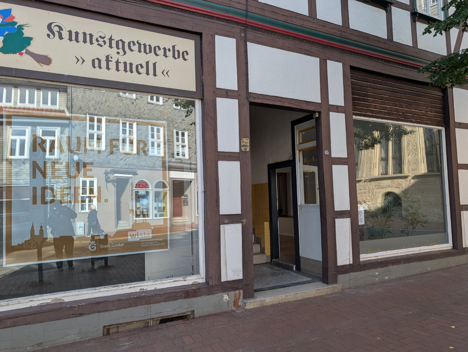 Pop-up-Store Goslar. Für kurze Zeit deine Geschäftsidee in der Innenstadt testen.