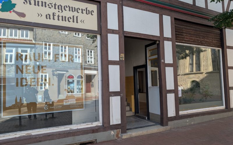 Pop-up-Store Goslar. Für kurze Zeit deine Geschäftsidee in der Innenstadt testen.